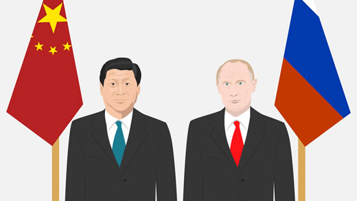Putin zwischen Trump und Xi Jinping